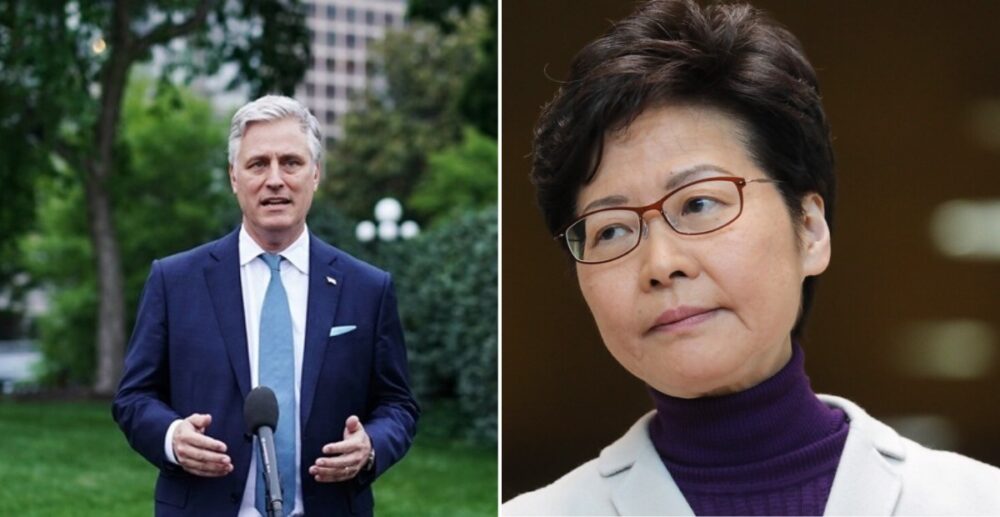 សេតវិមាន​​នឹង​ដាក់​ទណ្ឌ​កម្ម​ចិន​ ព្រោះតែ​ "សេចក្ដី​ព្រាង​​ច្បាប់​សន្តិសុខ​ហុង​កុង"