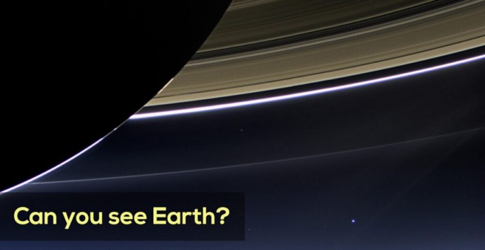 ​ផែន​ដី​និង​ព្រះចន្ទ​មាន​​ទិដ្ឋ​ភាព​បែប​ណា​ នៅ​ពេល​មើល​ពី​ពិភព​សៅរ៍ដែល​មាន​ចម្ងាយ​1.4​ពាន់​លាន​គម?