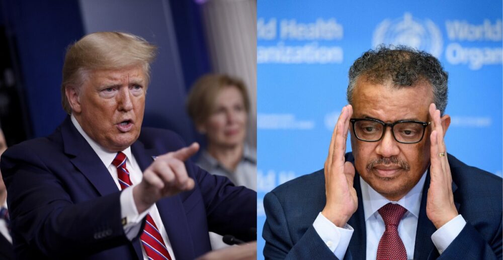 Trump ថា “WHO” ជា​អាយ៉ង​របស់​ចិន​”