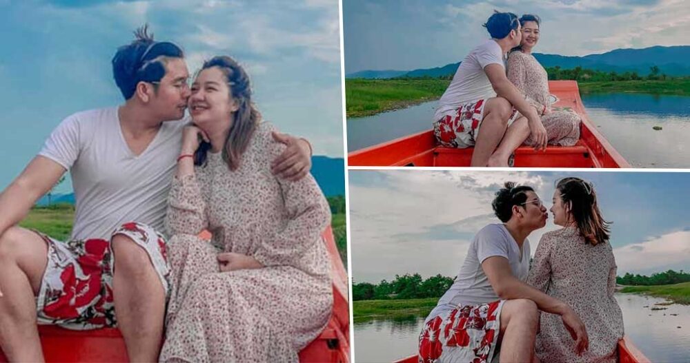 កាន់តែផ្អែមល្ហែម !! ប៉ែន ចំរុង នាំភរិយាកំពុងពពោះ ជិះទូកមើលសម្រស់ធម្មជាតិលំហែកាយ