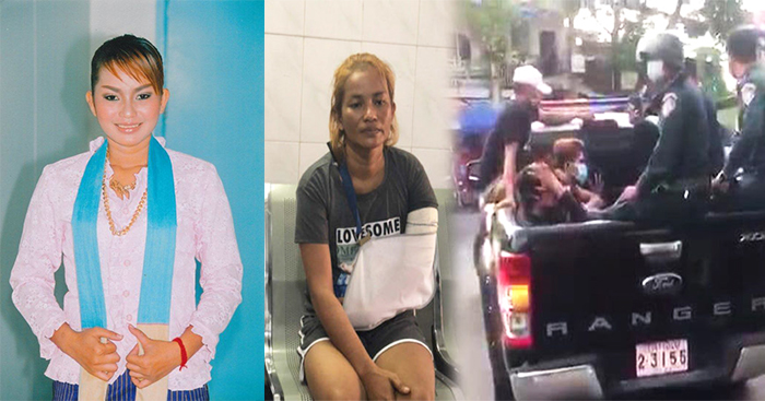 នាង ខ្មឹប អតីតតារាកំប្លែងល្បីឈ្មោះ និងជាអតីតភរិយានាង ហុងដា ត្រូវសមត្ថកិច្ចឃាត់ខ្លួនភ្លាមៗនៅនឹងកន្លែង