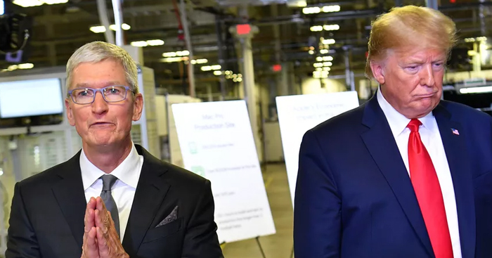 តើមានរឿងអ្វីកើតឡើង ពេលលោក ត្រាំ សួរមេ Apple រឿងបង្កើតបច្ចេកវិទ្យា 5G ?