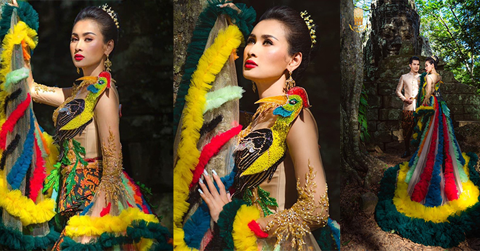 ស្ងាត់ៗ ទឹម រដ្ឋា ថត Pre-wedding ជាមួយបុរសសង្ហាម្នាក់ទៅលើទឹកដីអង្គរអច្ឆរិយៈ