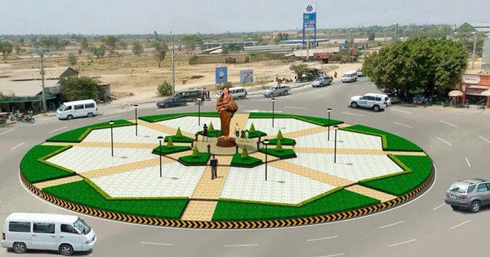 តំបន់រង្វង់មូលកួរស្រូវ ផ្លូវជាតិលេខ6 និងតំបន់ជាយក្រុង1កន្លែងអាចនឹងត្រូវវិនយោគធ្វើចំណតរថយន្តក្នុងតម្លៃ 160លានដុល្លារ