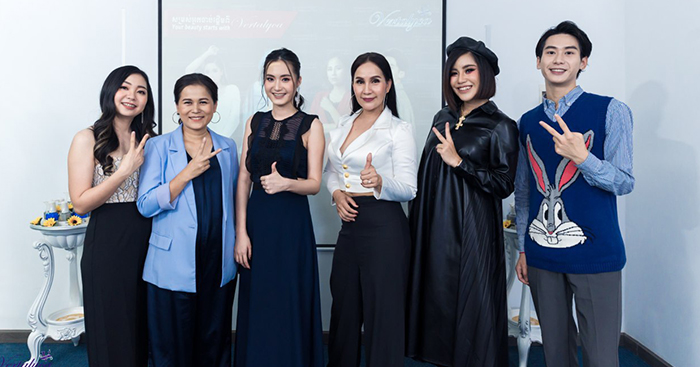 តារាល្បី៤រូបនៃព្រះរាជាណាចក្រកម្ពុជា ដែលបានក្លាយជាទូតសុឆន្ទៈរបស់ក្រុមហ៊ុន Vertalyca Cosmetic & Spa