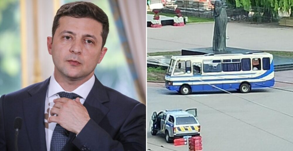 ប្រធានាធិបតី​អ៊ុយ​ក្រែន​ ធ្វើ​តាម​បញ្ជា​​ដ៏​គួរ​ឱ្យ​អស់សំណើច​របស់​ខ្មាន់​កាំភ្លើង​ ដើម្បី​​រំដោះ​ចំណាប់​ខ្មាំង20​នាក់​