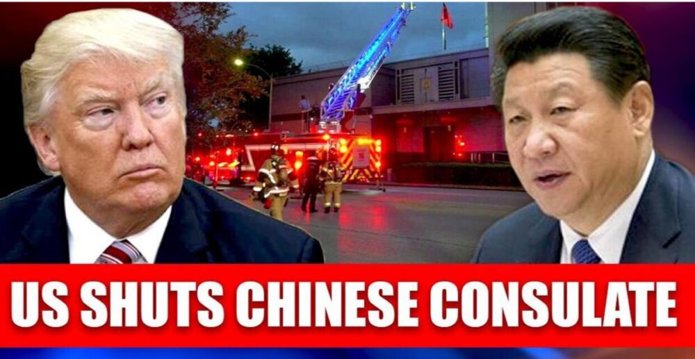 ចិននាំគ្នាដុតឯកសារ បន្ទាប់ពីអាមេរិកស្នើឱ្យបិទស្ថានកុងស៊ុលនៅទីក្រុង Houston