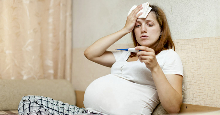 អាការគ្រុនផ្តាសាយក្នុងអំឡុងពេលមានគភ៌ ហាមរកថ្នាំញ៉ាំខ្លួនឯង!