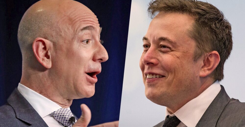 ទ្រព្យរបស់ Elon Musk បានកើនឡើង​លើស​ពី​100ពាន់លានដុល្លារជា​លើក​ដំបូង​ ខណៈ Jeff Bezos កើនលើស200ពាន់លានដុល្លារ