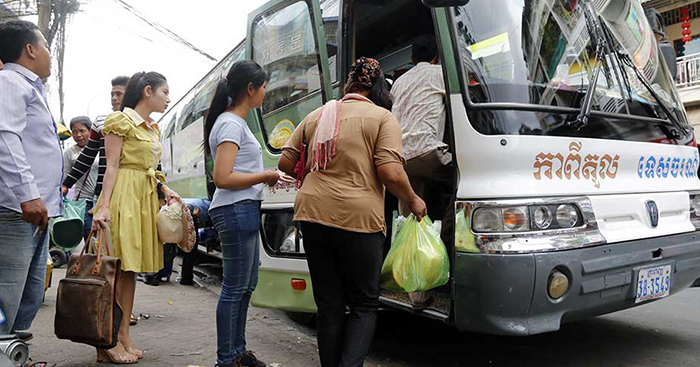 ក្រសួងសាធារណការ និងដឹកជញ្ជូនចេញវិធានការចំពោះការធ្វើដំណើរក្នុងថ្ងៃឈប់សម្រាកសងចូលឆ្នាំ ដើម្បីការពារ Covid-19