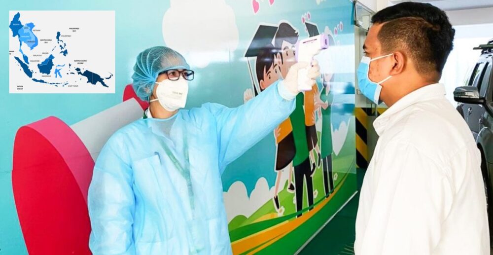 តួលេខ​អ្នកជំងឺ​ និង​អ្នក​ស្លាប់​ដោយ​សារ​COVID-19នៅ​ក្នុង​តំបន់​អាស៊ី​អាគ្នេយ៍​