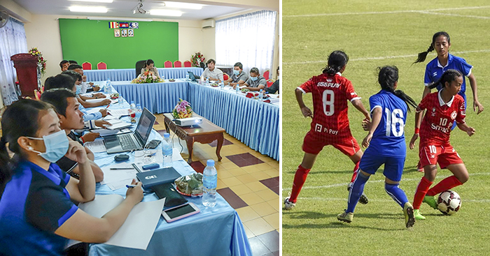 ក្រុមបាល់ទាត់ចំនួន 10ក្រុម នឹងចូលរួមប្រកួតប្រជែងក្នុងលីកបាល់ទាត់នារីកម្ពុជា ឆ្នាំ២០២០