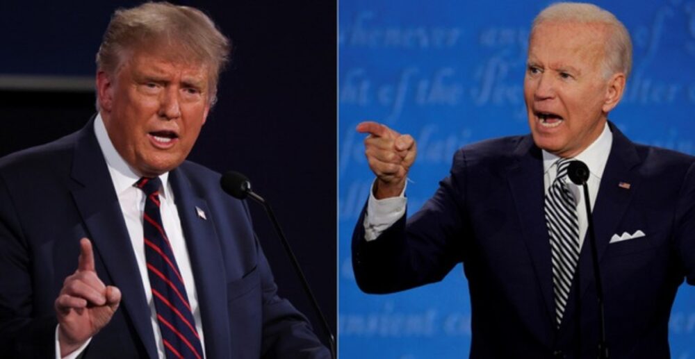 កិច្ចជជែកតតាំងគ្នា​លើក​ដំបូង​ មុន​ការ​បោះ​​ឆ្នោត​​ រវាង​លោក​ Trump​ និង​លោក​ Biden ​ទើប​​តែ​​បាន​បញ្ចប់​ដោយ​ភាព​តាន​តឹង