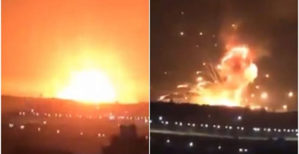 មានករណីផ្ទុះដ៏ធំមួយនៅហ្សកដានី ធ្វើឱ្យកក្រើកមូលដ្ឋានទ័ពនៃប្រទេសនេះ (វីដេអូ)