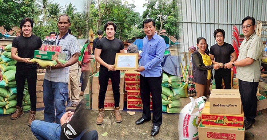 តារាចម្រៀង វង្ស ថាណាន់ ចុះជួយប្រជាពលរដ្ឋរងគ្រោះដោយទឹកជំនន់នៅខេត្តពោធិ៍សាត់