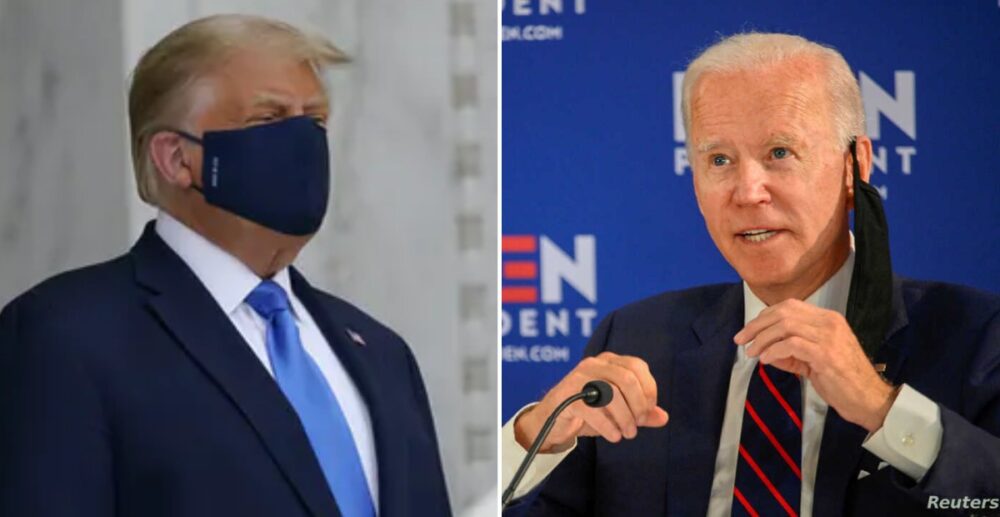 Trump ត្រូវ​ចូល​ព្យាបាល​រោគ​នៅ​មន្ទីរ​ពេទ្យ​ព្រោះ​ក្ដៅ​ខ្លួន​ដោយ​​សារ​​​ឆ្លង​វីរុស​COVID-19 ​ ខណៈ​ Biden​ ក៏​បាន​ទទួល​លទ្ធផល​​នៃ​ការ​ធ្វើ​តេស្ត