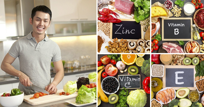 សារធាតុអាហារដែលចាំបាច់ដើម្បីសុខភាពបុរស ៈ បង្កើនភាពរឹងមាំ ស្រស់ថ្លា ក្នុងវ័យកំលោះ និងវ័យធ្វើការ