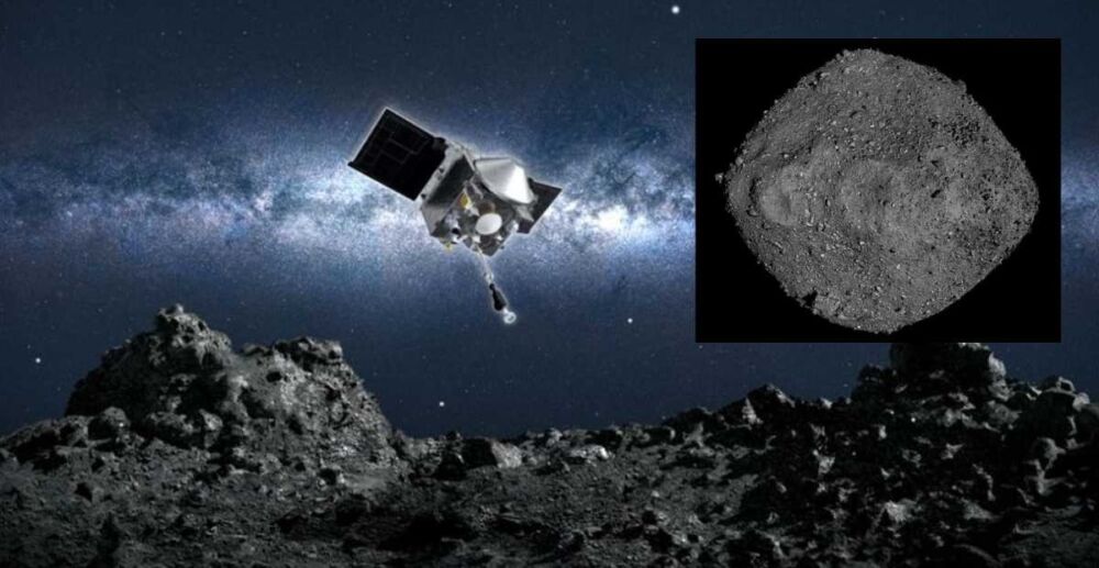 ទិដ្ឋភាពយានអវកាសរបស់អង្គការ NASA ហោះចូលទៅយកសំណាកដីនៃអាចម៍ផ្កាយវ័យ4.5ពាន់លានឆ្នាំ នៅលើមេឃា (វីដេអូ)