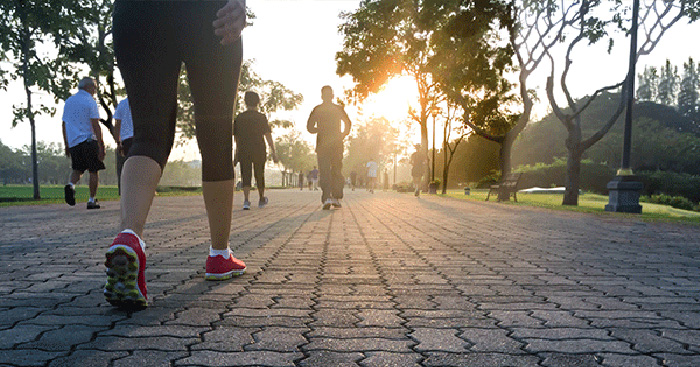 ប្រយោជន៍ដែលទទួលបានពីការដើរគ្រប់ 10,000ជំហានក្នុង 1ថ្ងៃ