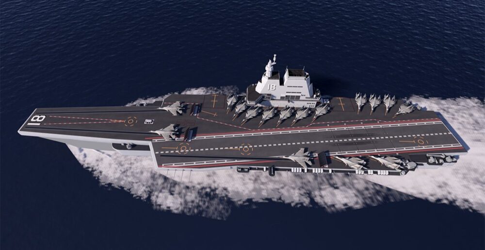 ចិន​ជិត​ចាប់ផ្ដើម​សាងសង់​នាវា​ផ្ទុក​យន្តហោះ​ក្នុងស្រុក​ទី​បី