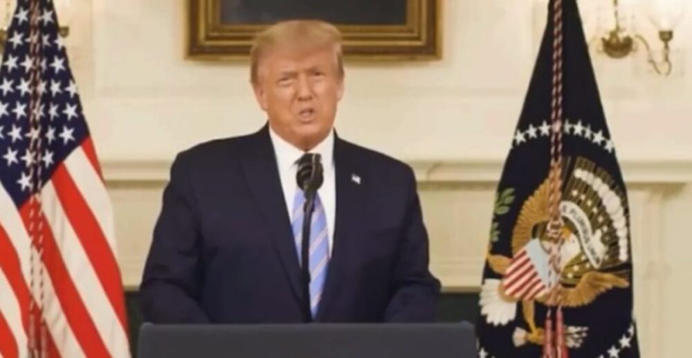 Trump ថ្លែងការណ៍​ជា​លើកដំបូង​ក្រោយ​មាន​អំពើហិង្សា​នៅ​សភា