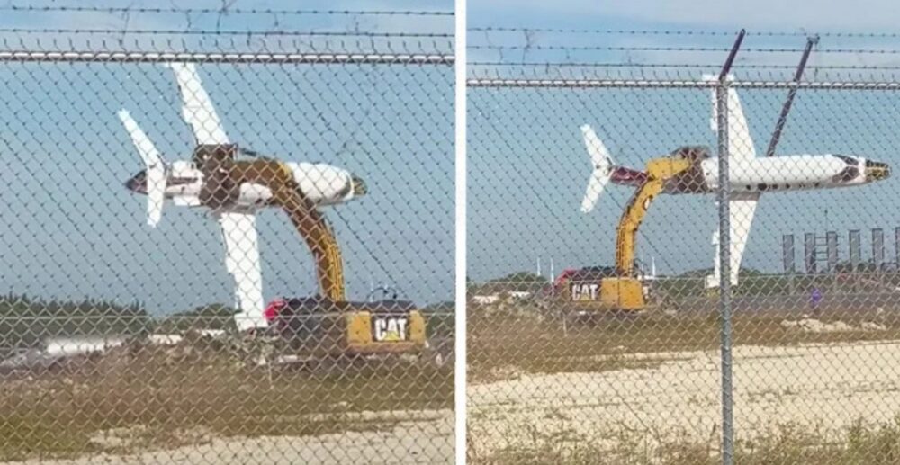 ទស្សនា​ឃ្លី​ប អ្នកបើក​គ្រឿងចក្រ ចាប់ “យន្តហោះ ១គ្រឿង” បង្វិល ដូច​របស់លេង