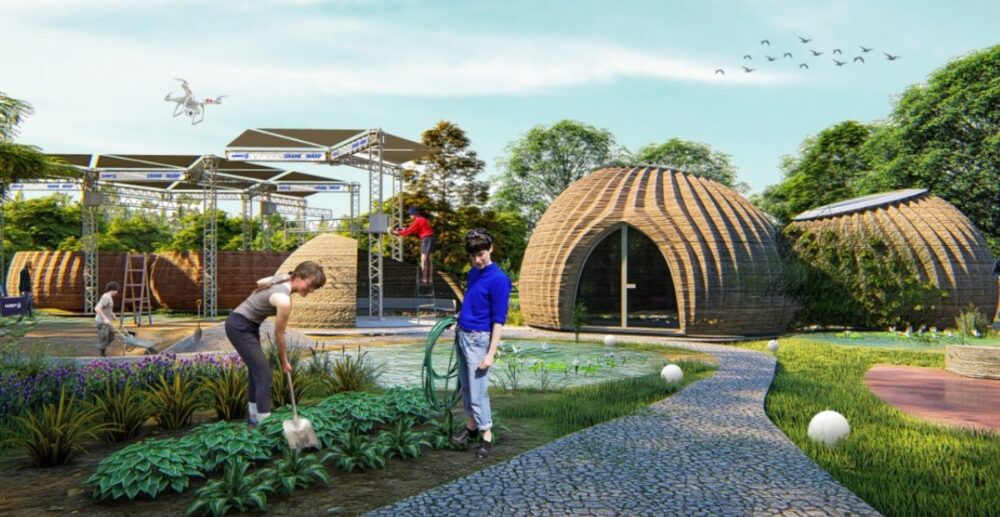 វីដេអូ-ផ្ទះសម្រាប់រស់នៅលើផែនដីនា​ពេល​អនាគតកាល៖ សាងសង់​ក្នុង​រយៈ​ពេល​តែ 200ម៉ោង និងកម្មករ 4នាក់ ដោយប្រើម៉ាស៊ីនបោះពុម្ភ 3D