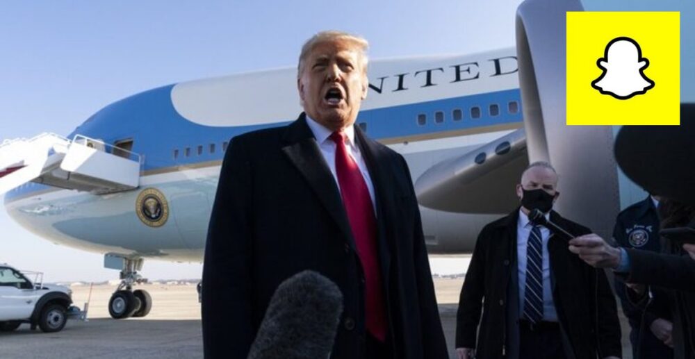 បន្ទាប់ពី Youtube, Twitter និង Facebook បណ្ដាញ​​ទំនាក់​ទំនង​ Snapchat​ ក៏​បិទ​គណនី​របស់ Trump ក្រោយ​អំពើហិង្សា​នៅ​វិមាន​សភា​អាមេរិក