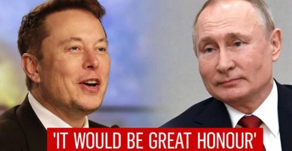 Elon Musk អញ្ជើញ​ប្រធានាធិបតី Putin ជជែក​គ្នា​នៅលើ​កម្មវិធី​ថ្មី​មួយ​ដែល​សំឡេង​មិនអាច​ត្រូវបាន​រក្សាទុក ឬ​ថតចម្លង