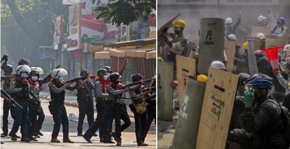 ថ្ងៃចុងខែកុម្ភៈ ជាថ្ងៃបង្ហូរឈាមបំផុតក្នុងអំឡុងមួយខែនៃការធ្វើបាតុកម្មប្រឆាំងរដ្ឋប្រហារនៅមីយ៉ានម៉ា