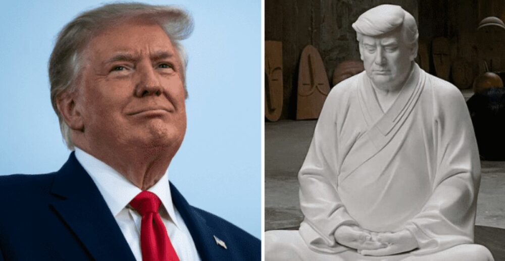 ក្រុមហ៊ុនចិនជាច្រើន ដាក់លក់បដិមា Donald Trump ជាមួយនឹងគាថាយ័ន្ត ‘Make Your Company Great Again’