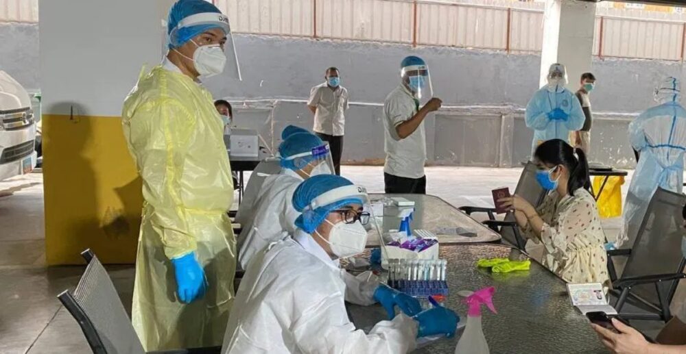 អាជ្ញាធរ​បិទ​ការធ្វើដំណើរ​ចេញ-ចូល នៅ​តំបន់​ទីប្រជុំជន​ជ្រៃ​ធំ ក្នុង​ខេត្តកណ្ដាល