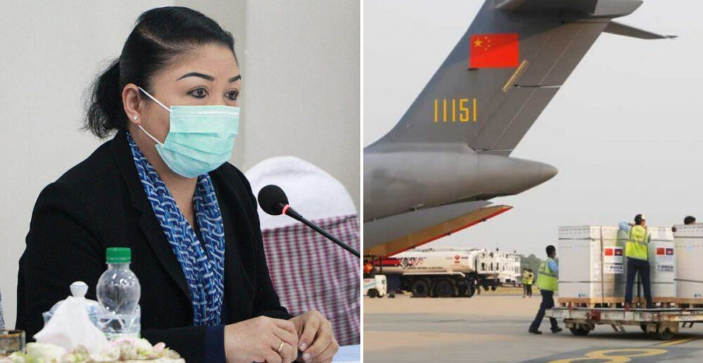 ​វ៉ាក់សាំង Covid-19 ចំនួន 4សែន​ដូ​ស​ ជា​ជំនួយ​របស់​ចិន នឹង​មកដល់​កម្ពុជា​នៅ​ថ្ងៃទី28មេសា