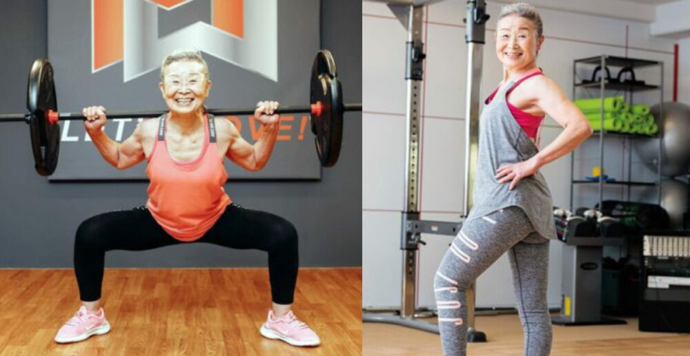 មហា​កំពូល​រឹងមាំ!! លោកយាយ វ័យ 90 ប្រែក្លាយ​ខ្លួនឯង​ជា គ្រូបង្វឹក​ហ្វ៊ី​ត​នេស ទោះ​ក្បាច់​ពិបាក​ប៉ុនណា ក៏​មិន​ខ្លាច!