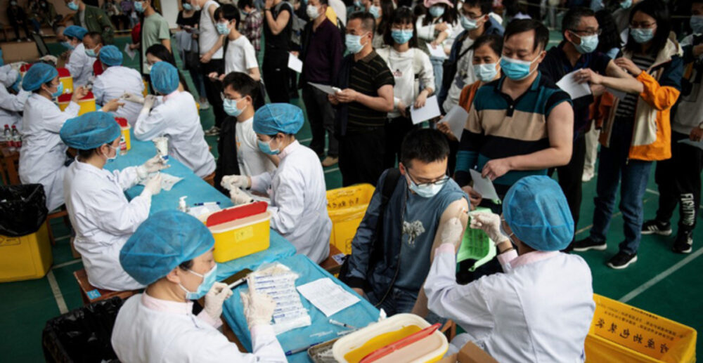 ចិន ចាក់​វ៉ាក់សាំង Covid-19 បាន​ជាង 1ពាន់​លាន​ដូ​ស​រួចហើយ