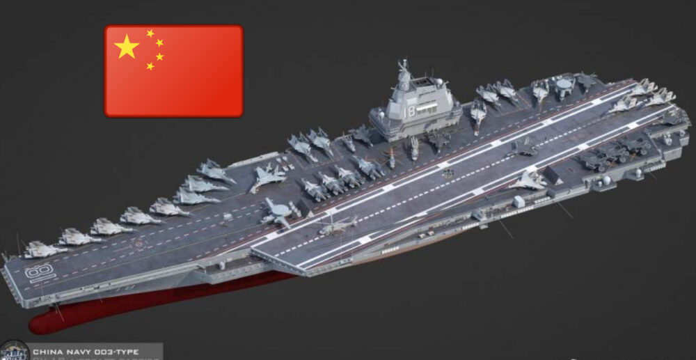 នាវាផ្ទុកយន្តហោះចម្បាំងទីបីរបស់ ចិន ស្ថិតក្នុងដំណាក់កាលដំឡើងបញ្ជាការដ្ឋាន