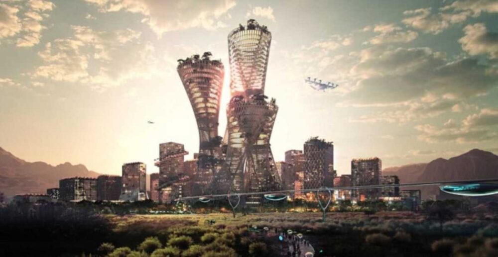 គម្រោង​សាងសង់​ទីក្រុង​បៃតង តម្លៃ 400 ពាន់​លាន​ដុល្លារ នៅលើ​សមុទ្រ​ខ្សាច់