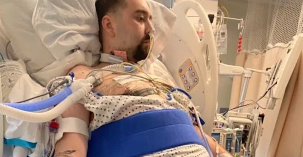 រួច​​ផុត​ពី​ក្ដី​ស្លាប់ បន្ទាប់ពី​សួត​ទាំងពីរ​សងខាង​ត្រូវ COVID-19 «ស៊ី​ខ្ទេច​ស្ទើរ​គ្មាន​សល់»!