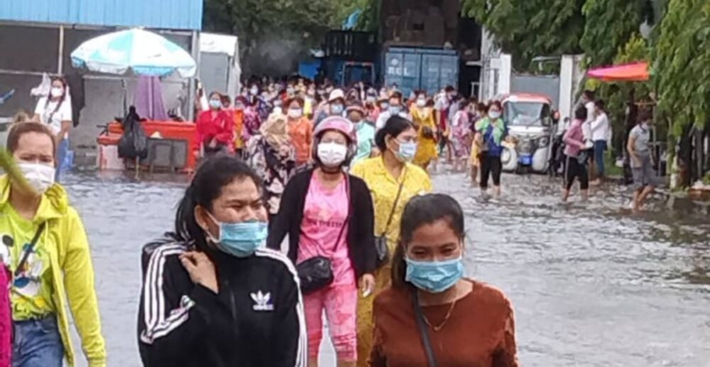 ប្រាក់​ឈ្នួល​របស់​កម្មករ​​វិស័យ​កាត់ដេ​រ​សម្លៀកបំពាក់ និង​​​ផលិតផល​ស្បែកជើង នៅ កម្ពុជា សម្រាប់​ឆ្នាំ 2022