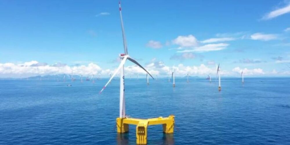 ចំការ​ផលិត​អគ្គិសនី​ដើរ​ដោយ​​កម្លាំង​ខ្យល់​លើ​សមុទ្រ​ធំ​បំផុត​នៅ ប្រទេស​ចិន ចាប់ផ្ដើម​ដំណើរការ