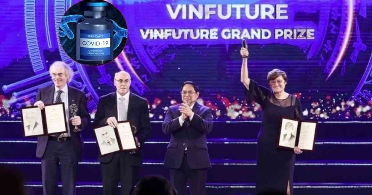 បច្ចេកវិទ្យា mRNA ​ដែល​​ប្រើ​​សម្រាប់​​ការ​អភិវឌ្ឍ​​វ៉ាក់​សាំង​​ទំនើប​​ចុង​​ក្រោយ​​ ប្រឆាំង​ កូ​វីដ​-១៩​ ឈ្នះ​​ពាន​រង្វាន់​​កំពូល​ VinFuture​ តម្លៃ​ ៣​ លាន​​ដុល្លារ​ របស់​​ក្រុម​ហ៊ុន​​វៀត​ណាម