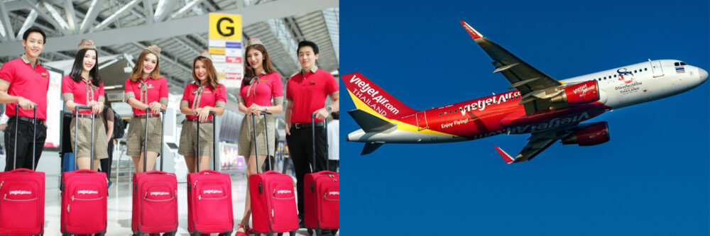 ក្រុមហ៊ុន​​អាកាស​ចរណ៍ ​ថៃ​​វៀត​​ចេ​ត​​(Thai ​Vietjet)​ បាន​​បើក​ជើង​ហោះ​ហើរ​​ត្រង់​​ពី ​ភ្នំពេញ​ -​ បាងកក