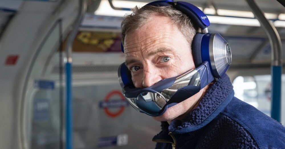 កាស​របស់ Dyson បំពាក់​ឧបករណ៍​បន្សុទ្ធ​ខ្យល់​ និង​បំបាត់​សំឡេង​រំខាន