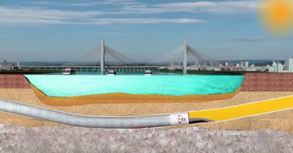 ផ្លូវ​រូង​ក្រោម​ដី​ថ្មី ឆ្លងកាត់​ក្រោម​បាតទន្លេ Yangtze កំពុង​ត្រូវបាន​ស្ថាបនា​នៅ​តំបន់ Wuhu