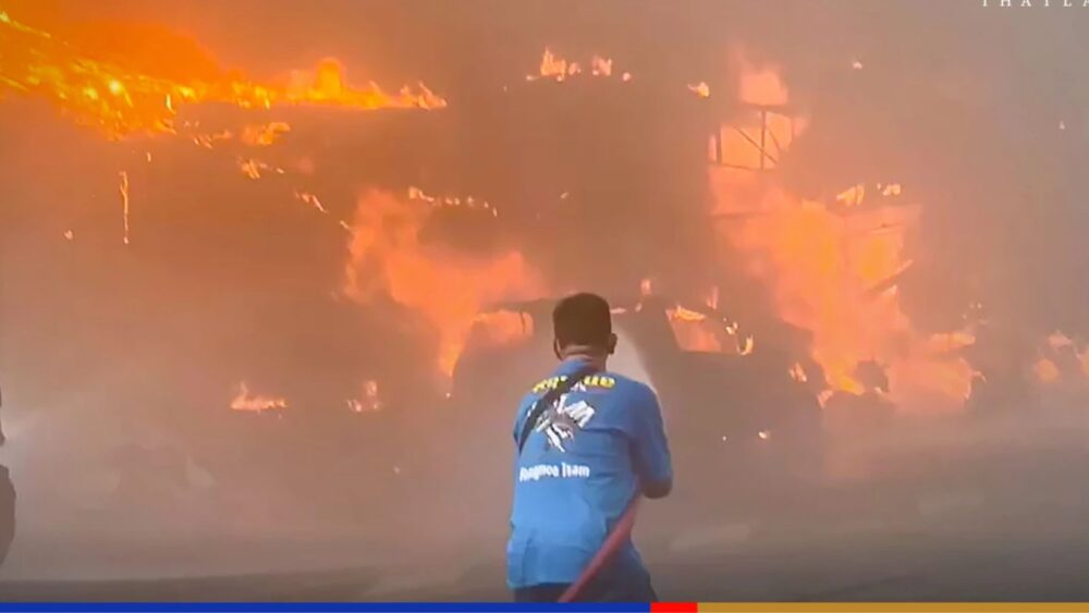 អគ្គិភ័យ​ក្នុង​​ផ្សារ​​មួយ​ នៅ រាជធានី​បាងកក (ប្រទេស​ថៃ) បណ្ដាលឱ្យ​មនុស្ស​ស្លាប់ និង​របួស​ច្រើន​នាក់