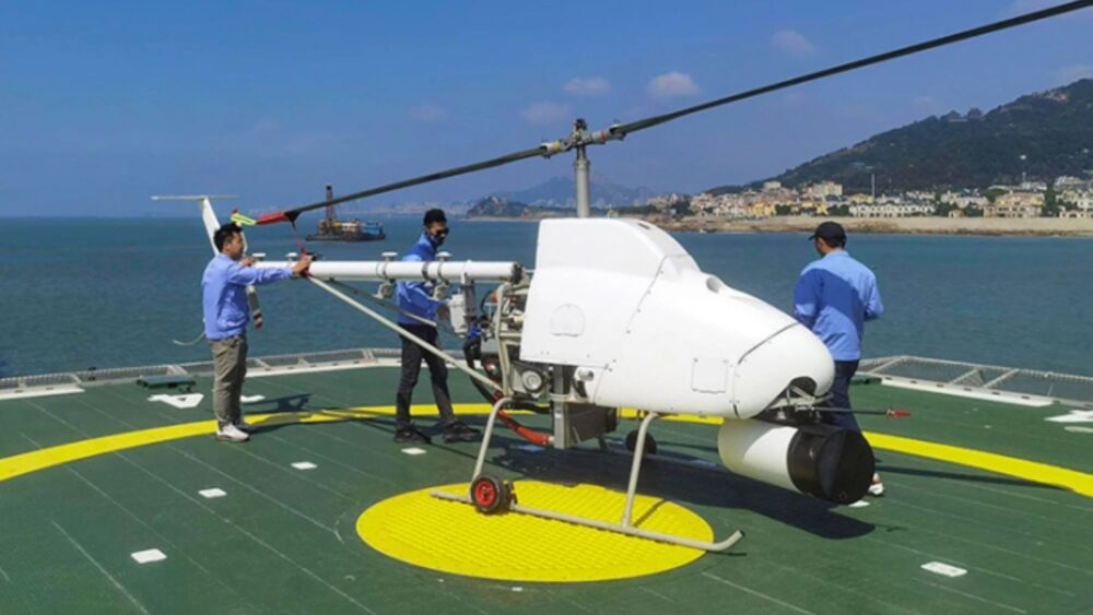 ប្រទេស​ចិន សាកល្បង​ឧទ្ធម្ភាគចក្រ​បើកបរ​ស្វ័យប្រវត្ត​នៅ​លើ​សមុទ្រ (វីដេអូ)