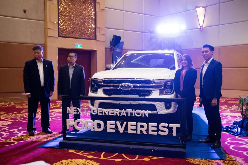កម្មវិធីសម្ពោធរថយន្ត Ford Everest ស៊េរីថ្មីឆ្នាំ 2023 សម្រាប់អ្នកសារព័ត៌មាន