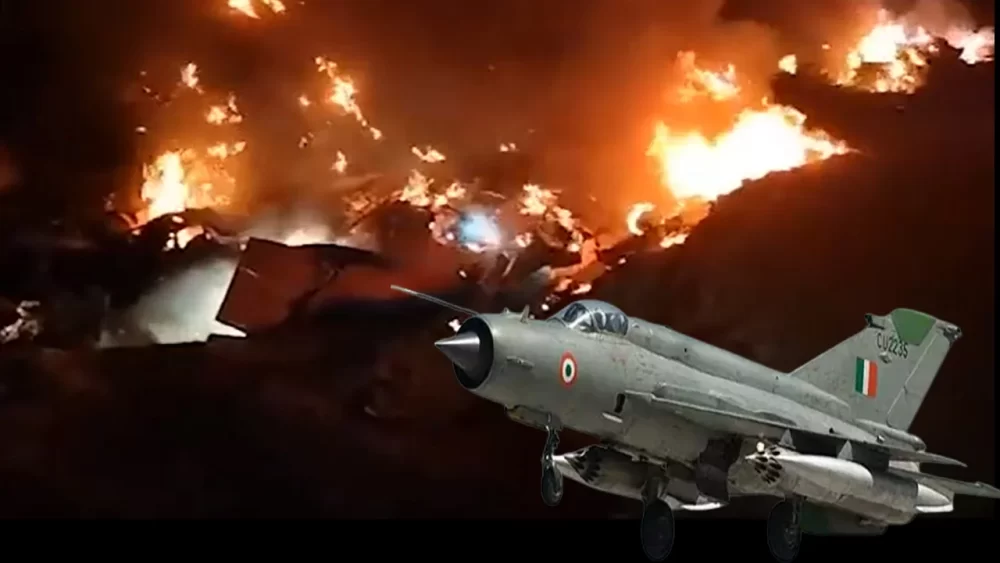 ធ្លាក់​យន្តហោះ​នៅ ឥណ្ឌា ​បណ្ដាល​ឱ្យ​​មនុស្ស​ ២ នាក់​បាត់​បង់ជីវិត