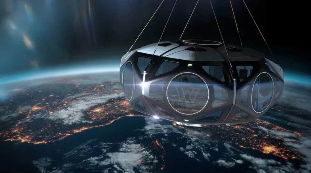 ទេសចរណ៍​នាពេល​អនាគត ៖ ជិត​ក្នុង​បា​ឡុង​ហោះ​ខ្នាត​យក្ស​ទស្សនា​ទិដ្ឋភាព​ភាព​កោង​របស់​ផែនដី​ពី​លើ​មេឃ