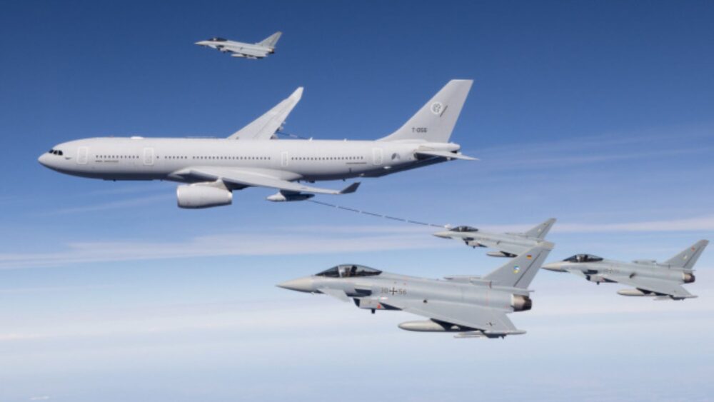 អាល្លឺម៉ង់ បញ្ជូន​ក្រុម​យន្តហោះ​ចម្បាំង​មក អាស៊ី ជា​លើកដំបូង